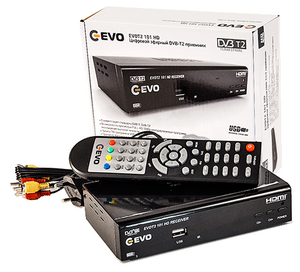 Эфирная приставка DVB-T2 EVO T2 101HD 