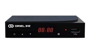 Эфирная приставка ORIEL 312 DVB-T2 HD